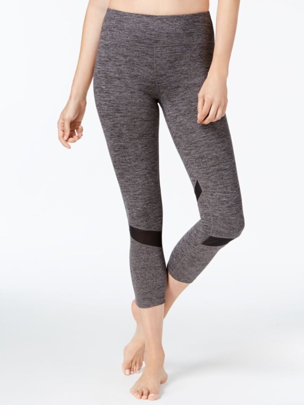 Gaiam Womens Om Luxe Fitness Yoga Capri Leggings